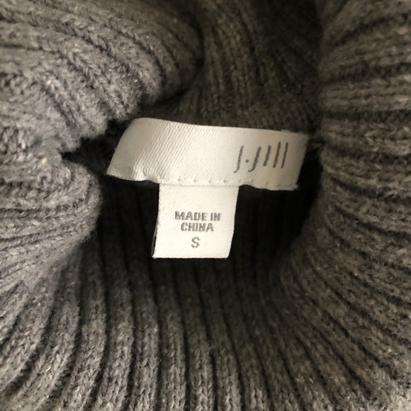 Grey Turtleneck Sweater J. Jill - Picture 3 of 4